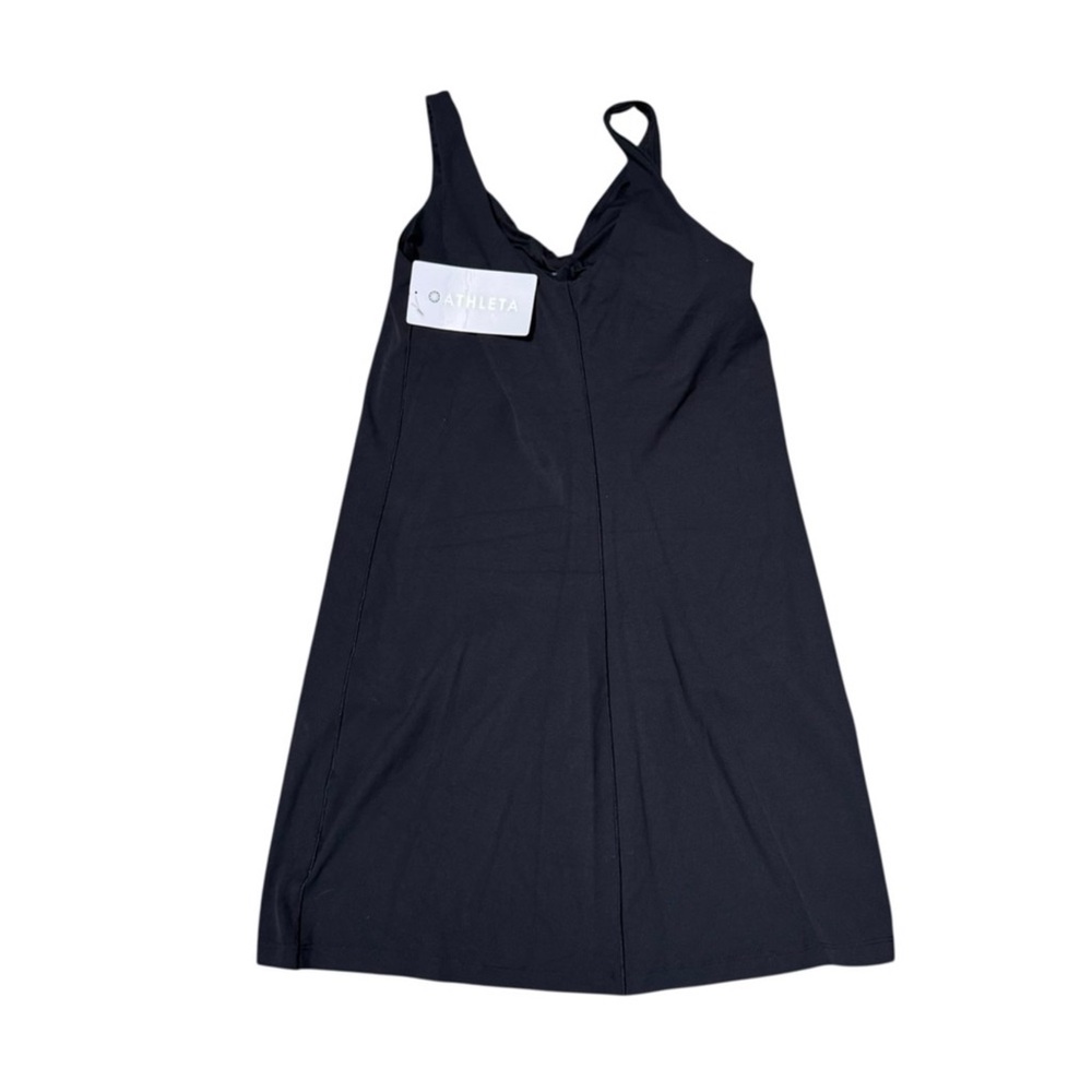 Athleta Black Transcend Dress NWT LARGE PETITE - Picture 7 of 7